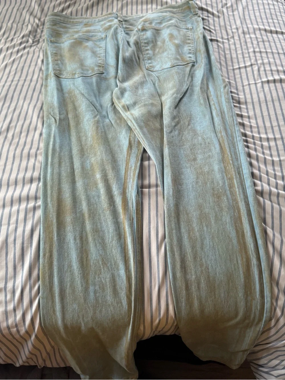 Men's Light Green Casual Pants